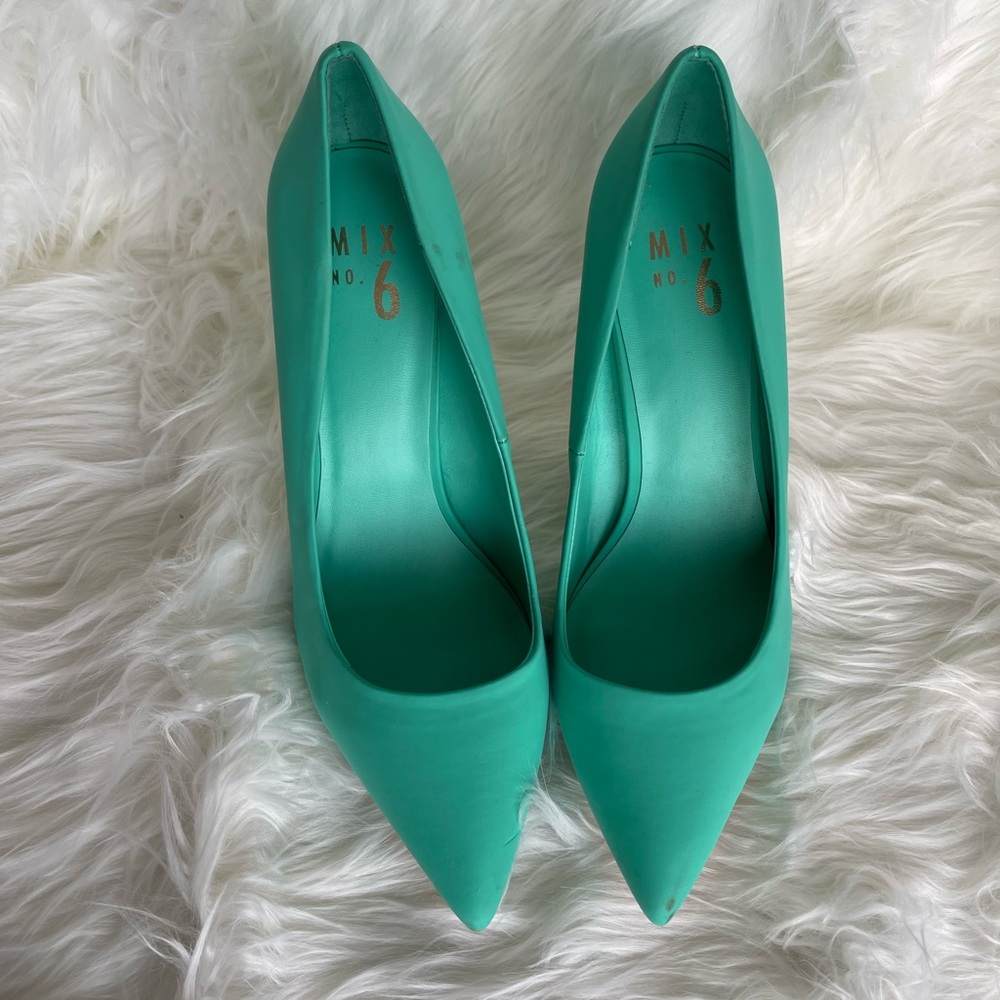 MIX No. 6 heels, size 8.5 color Tifany Bleu